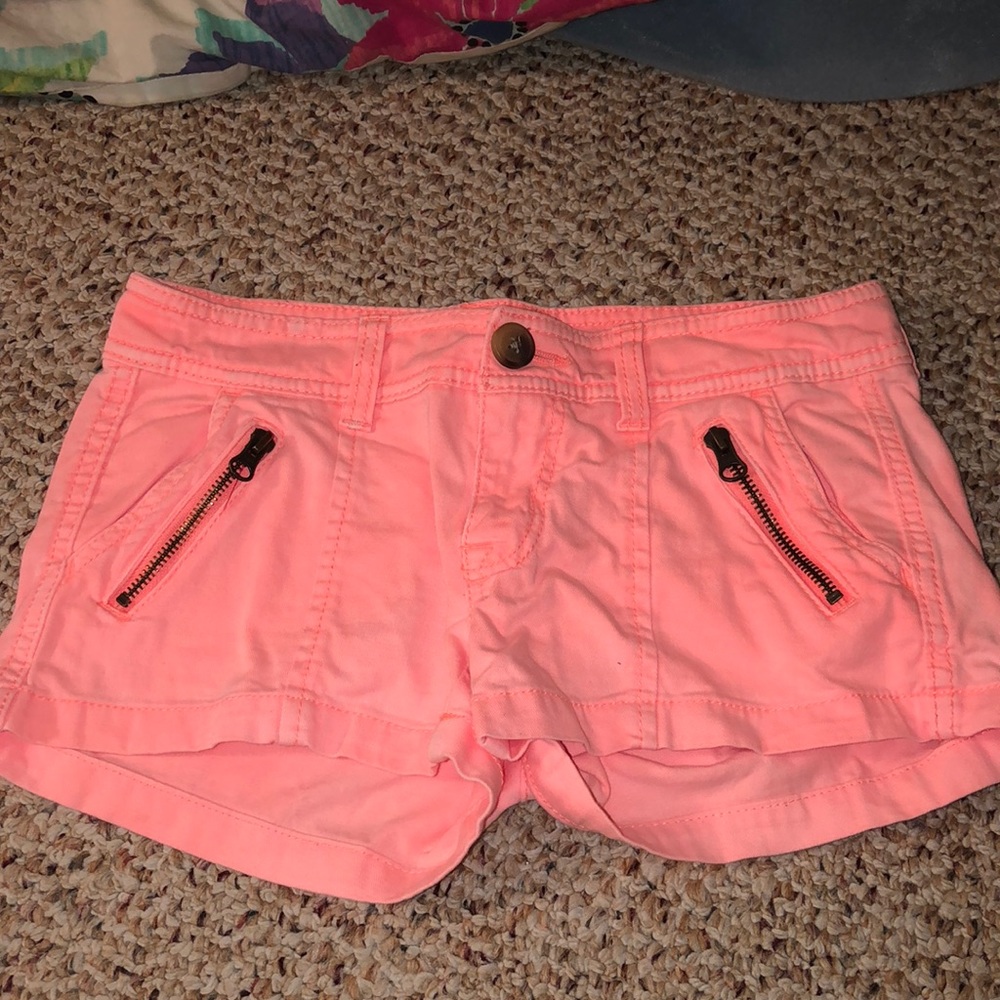 Neon American Eagle Shorts